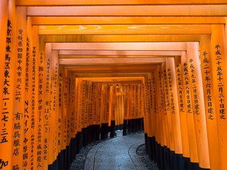 Fushimi Inari Shrine in Kyoto