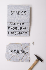 overcome prejudice and stress