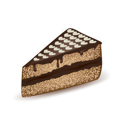 White Hearts Topping Cake