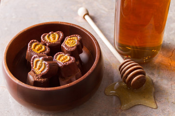  home made peanut butter chocolate