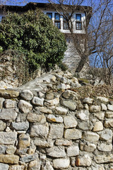 Traditional stone built house from the Revival period, Blagoevgrad region, Bulgaria
