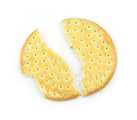 biscuits isolated on white