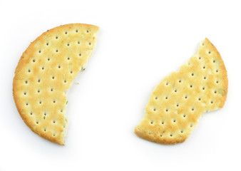 biscuits isolated on white