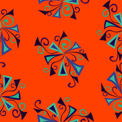 orange pattern