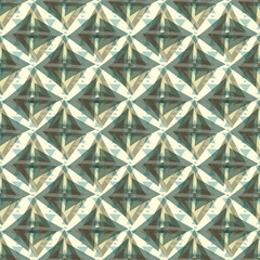 Fototapeta na wymiar Polygon geometric background seamless pattern vector