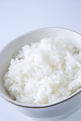 ごはん　白背景