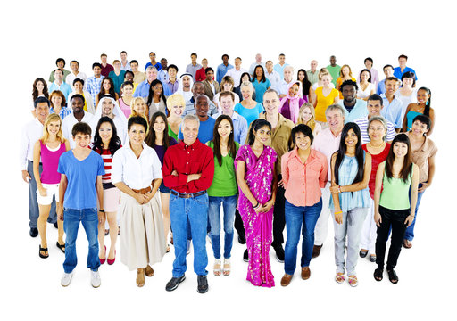 Diversity Large Group of People Multiethnic Concept