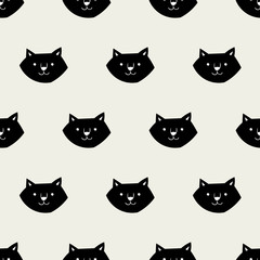 Fototapeta premium seamless cat pattern