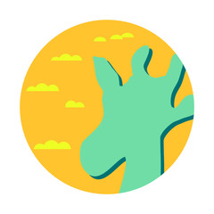 World wildlife day giraffe