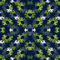 Beautiful abstract objects on a dark background