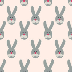seamless rabbit  pattern