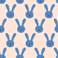 seamless rabbit pattern