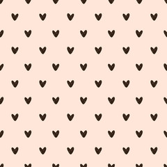 seamless heart pattern - 103068697