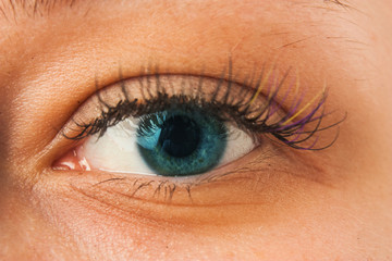 Obraz premium Women's Open eyes