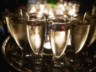 champagner glasses celebration