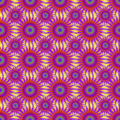 bright purple abstract stars on a light background seamless pattern vector illustration