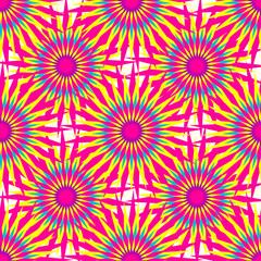 Abstract pink stars on a white background vector illustration