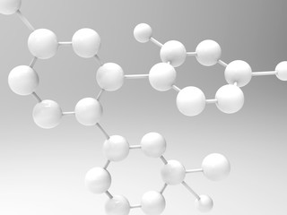 white molecule 