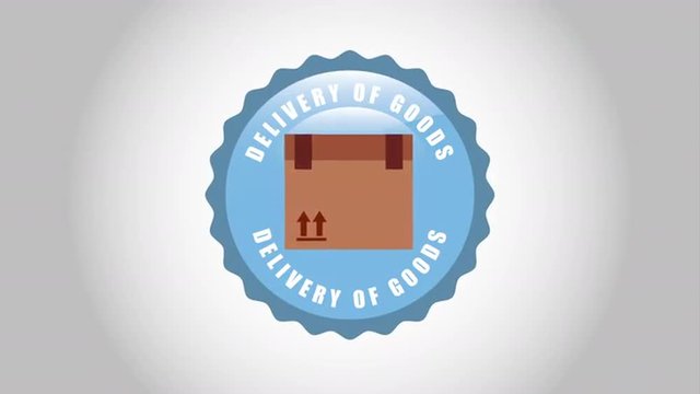Delivery icon design, Video Animation