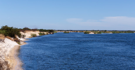 bank of the river zambezi