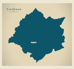 Modern Map - Cankuzo BI