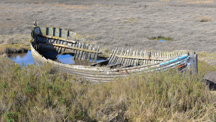 Abandoned Rowing Boat