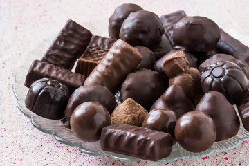 Assorted chocolate candy
