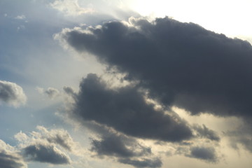 Clouds to create a shadow