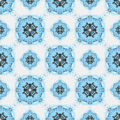Seamless pattern. Vintage decorative elements. beautiful background