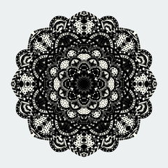 Mandalas collection. Round Ornament Pattern. Vintage decorative elements