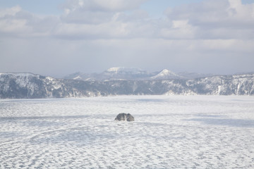 Lake Masyu in winter.