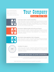Obraz premium Professional Brochure, Template or Flyer design.