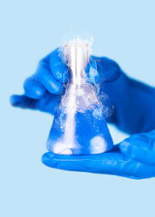 chemical reagent a test tube