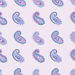 Seamless paisley pattern