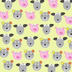 baby animals background