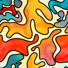 Graffiti Background Urban Art. Seamless texture EPS 10 vector royalty free stock illustration