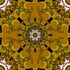 beautiful seamless pattern. Vintage elements. Vector illustration