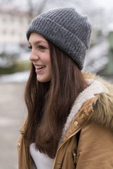 Teenager lächelt - Portrait