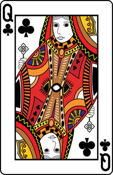 Queen of clubs