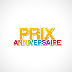 prix anniversaire