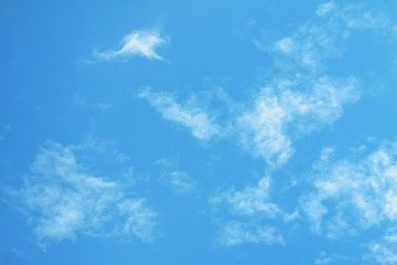 beautiful sky with clouds