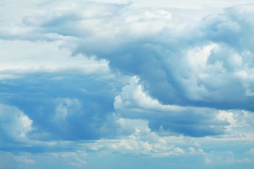 beautiful sky with clouds