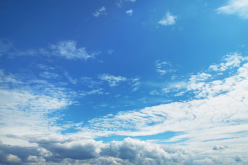 beautiful sky with clouds
