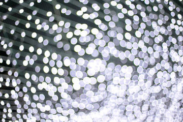 Abstract bokeh defocused lights background.