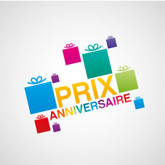 prix anniversaire