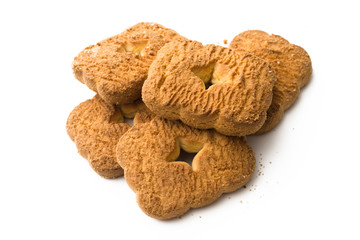 Frollini su fondo bianco