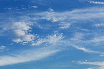 Naklejka na ściany i meble cloud on blue sky background