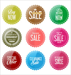 Premium quality stickers collection