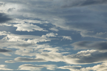 Naklejka premium dramatic sky with cloud
