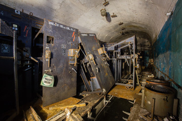 underground abandoned mine substation level